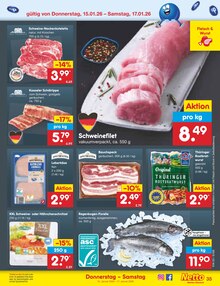 Schweinefleisch im Netto Marken-Discount Prospekt "Aktuelle Angebote" mit 54 Seiten (Jena)