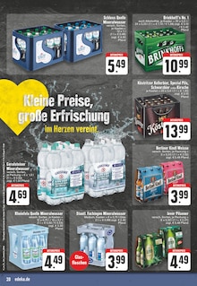 Mineralwasser im E center Prospekt "Aktuelle Angebote" mit 28 Seiten (Dortmund)