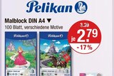 Malblock DIN A4 im V-Markt Prospekt Malblock DIN A4 von Pelikan im aktuellen V-Markt Prospekt für 2,79 €