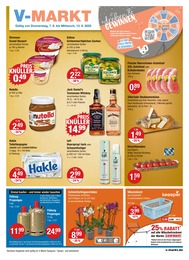V-Markt Prospekt: "V-Markt einfach besser einkaufen", 22 Seiten, 07.08.2025 - 13.08.2025