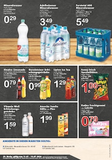 Wasser im aktuellen TOP Getränke Prospekt (Mönchengladbach) Wasser im TOP Getränke Prospekt "Aktuelle Angebote" mit 4 Seiten (Mönchengladbach)