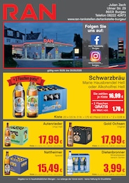 RAN Prospekt für Günzburg mit 2 Seiten RAN Prospekt für Günzburg: "RAN", 2 Seiten, 16.09.2026 - 30.09.2026