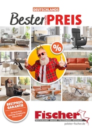 Polstermöbel Fischer Prospekt: "DEUTSCHLANDS BESTER FISCHER PREIS", 12 Seiten, 08.06.2025 - 15.06.2025