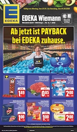 EDEKA Prospekt: "Wir lieben Lebensmittel!", 28 Seiten, 27.01.2025 - 01.02.2025