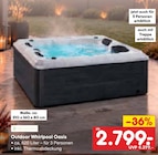 Outdoor Whirlpool Oasis im Angebot bei Netto Marken-Discount in Frankfurt Outdoor Whirlpool Oasis Angebote von ARTSAUNA bei Netto Marken-Discount Frankfurt für 2.799,00 €