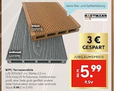 WPC-Terrassendiele Angebote von Hartmann Holz bei Hellweg Dorsten für 11,98 €