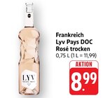 E center - Pays DOC Rosé trocken Angebot im Prospekt Pays DOC Rosé trocken bei E center im Prospekt "" für 8,99 €