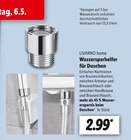 Aktuelles Wassersparhelfer für Duschen Angebot bei Lidl in Mainz ab 2,99 €