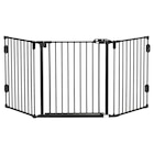 PawHut Hunde-Schutzgitter schwarz Kunststoff B/H/L: ca. 2x202,5x76 cm im POCO Prospekt PawHut Hunde-Schutzgitter schwarz Kunststoff B/H/L: ca. 2x202,5x76 cm von im aktuellen POCO Prospekt für 60,99 €