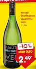 Mosel/Rheinhessen Qualitätswein im aktuellen Netto Marken-Discount Prospekt