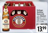 Weißbier Naturtrüb oder Alkoholfrei Angebote von Erdinger bei E center Neunkirchen für 13,99 €