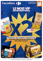 Catalogue Carrefour "LE MOIS VIP VERY IMPORTANT PROMOS*" à Saint-Valéry-en-Caux et alentours, 86 pages, 24/02/2026 - 09/03/2026