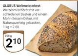 Weltmeisterbrot bei GLOBUS im Hermsdorf Prospekt für 2,10 €