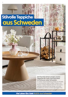 Aktueller Rusta Kerpen (Kolpingstadt) Prospekt Rusta Prospekt Kerpen (Kolpingstadt) "Willkommen zu Hause in Schweden!" mit 18 Seiten