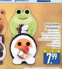 Plüschtiere Snackles im Angebot bei EDEKA in Augsburg Plüschtiere Snackles Angebote bei EDEKA Augsburg für 7,99 €