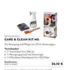 Care & Clean Kit MS bei STIHL im Forchheim Prospekt für 26,10 €