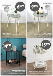 Offre Table D'appoint dans le catalogue B&M du moment à la page 16
