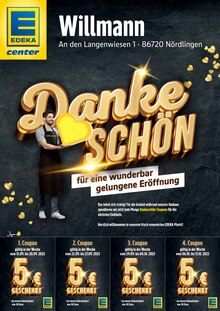Aktueller E center Prospekt (Bopfingen, 2 Seiten zum blättern E center Prospekt DANKE SCHÖN mit 2 Seiten