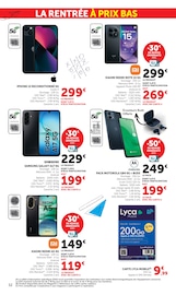 Promos Téléphone Portable dans le catalogue "LES PRIX BAS Spécial rentrée" de Hyper U Téléphone Portable en promo dans le catalogue Hyper U à la page 32