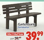 Gartenbank Angebote von Genziana bei Wreesmann Altenburg für 39,99 €