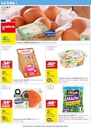 Offre Oeuf dans le catalogue Carrefour du moment à la page 42
