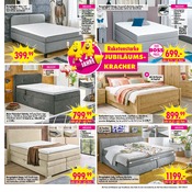 Boxspringbett im SB Möbel Boss Prospekt in Offenbach Aktueller SB Möbel Boss Prospekt mit Boxspringbett, "WIR LIEFERN AB. SEIT 44 JAHREN!", Seite 7