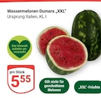 Wassermelonen Dumara XXL für 5,55 € bei GLOBUS im Angebot Wassermelonen Dumara XXL im aktuellen GLOBUS Prospekt