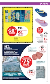 Promos Chaussures dans le catalogue "-60% DE REMISE IMMÉDIATE SUR LE 2ÈME LOT AU CHOIX" de Hyper U Chaussures en promo dans le catalogue Hyper U à la page 45