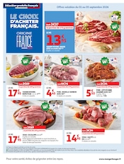 Promos Côte De Boeuf dans le catalogue "LES TOPS DE LA RENTRÉE" de Auchan Supermarché Côte De Boeuf en promo dans le catalogue Auchan Supermarché à la page 20