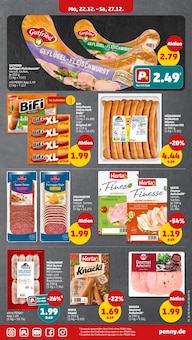 Wurst im Penny Prospekt "Wer günstig will, muss Penny." mit 42 Seiten (Hamm)