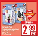 Einmalhandschuhe Nitril Angebote von GUT&GÜNSTIG bei EDEKA Potsdam für 2,99 €