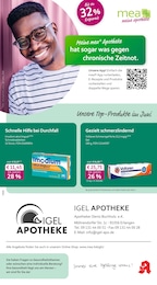 mea - meine apotheke Prospekt für Erlangen mit 4 Seiten mea - meine apotheke Prospekt für Erlangen: "Unsere Juni-Angebote", 4 Seiten, 01.06.2026 - 30.06.2026