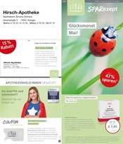 Aktueller LINDA Apotheke Prospekt in Wernau und Umgebung, "Aktuelle Angebote" mit 3 Seiten, 01.05.2025 - 31.05.2025