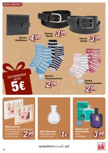 Dekoration Angebot im KiK Prospekt, gültig von 04.12.2023 bis 10.12.2023 Dekoration Angebot im aktuellen KiK Prospekt auf Seite 12