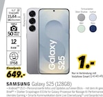 Galaxy S25 (128GB) von Samsung im aktuellen MEDIMAX Prospekt