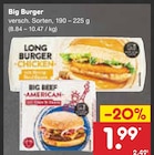 Big Burger Angebote bei Netto Marken-Discount Solingen für 1,99 €