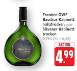 EDEKA - Bacchus Kabinett halbtrocken Angebot im Prospekt Bacchus Kabinett halbtrocken bei EDEKA im Prospekt "" für 4,99 €