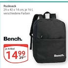 Aktuelles Rucksack Angebot bei GLOBUS in Braunschweig ab 14,99 €