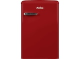 Aktuelles VKS 15620-1 R Retro Edition Kühlschrank (E, 875 mm hoch, Rot) Angebot bei MediaMarkt Saturn in Albstadt ab 269,00 €