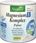 Magnesium Komplex Pulver im Angebot bei VITALIA Reformhaus in Karlsruhe Magnesium Komplex Pulver Angebote von Alsiroyal bei VITALIA Reformhaus Karlsruhe für 24,99 €