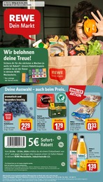 REWE Prospekt für Zuzenhausen: „Dein Markt”, 29 Seiten, 22.04.2024 - 27.04.2024