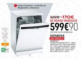 LAVE-VAISSELLE - SIEMENS en promo chez Extra LAVE-VAISSELLE - SIEMENS dans le catalogue Extra