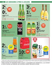 Coca-Cola Angebote im Prospekt "UN RÉVEILLON GOURMAND à prix E.Leclerc" von E.Leclerc auf Seite 34