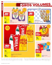 Offre Eau Minérale dans le catalogue Carrefour du moment à la page 4