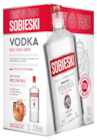 Vodka Sobieski en promo chez Auchan Hypermarché Herblay à 19,45 €