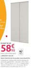 Pack portes de placard coulissantes en promo chez Mr.Bricolage Sarcelles à 58,90 €