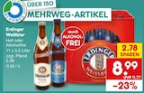Weißbier Angebote von Erdinger bei Netto Marken-Discount Willich für 8,99 €