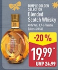 Blended Scotch Whisky von Dimple Golden Selection im aktuellen ALDI Nord Prospekt für 19,99 €