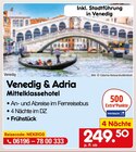 Venedig & Adria Mittelklassehotel bei Netto Marken-Discount im Grebenau Prospekt für 249,50 €