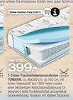 Aktuelle Matratze Angebote bei Ostermann in Wuppertal Aktuelles 7-Zonen-Taschenfederkernmatratze Tondern Angebot bei Ostermann in Wuppertal ab 399,00 €